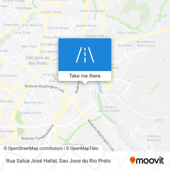 Rua Salua José Hallal map