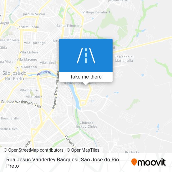 Rua Jesus Vanderley Basquesi map