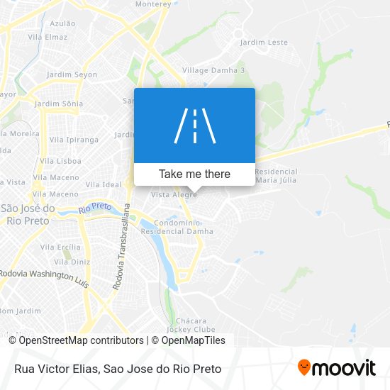 Rua Victor Elias map