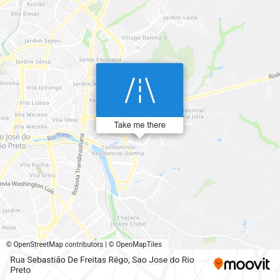 Rua Sebastião De Freitas Rêgo map