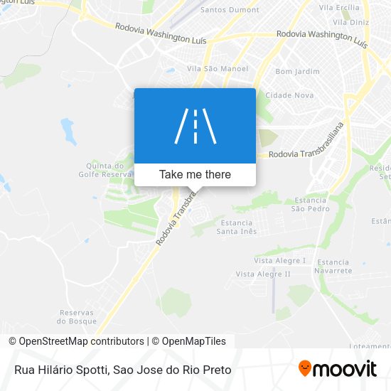 Rua Hilário Spotti map