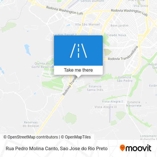 Rua Pedro Molina Canto map