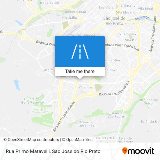 Rua Primo Matavelli map