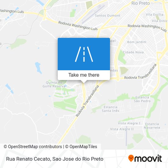 Rua Renato Cecato map