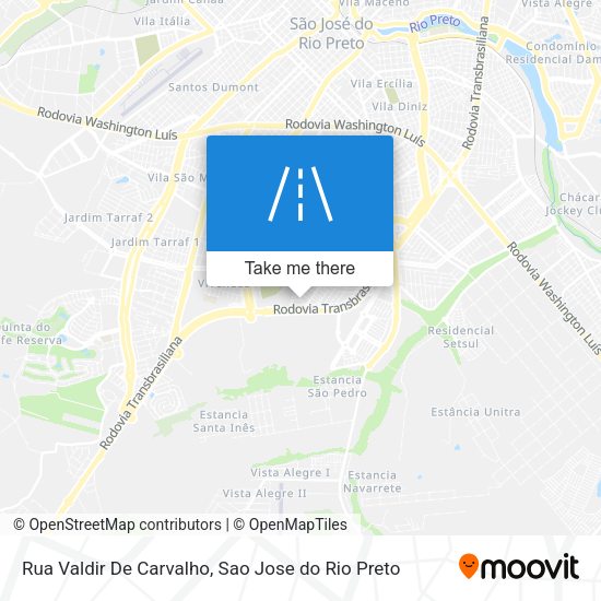 Rua Valdir De Carvalho map