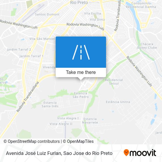 Avenida José Luiz Furlan map