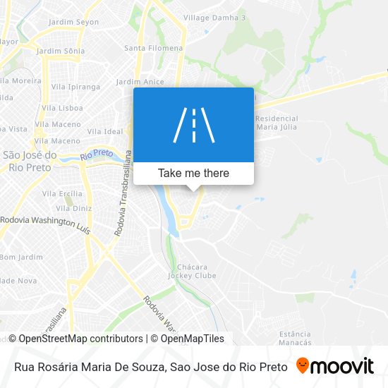 Rua Rosária Maria De Souza map