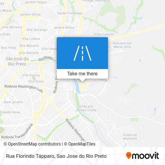 Rua Florindo Tápparo map