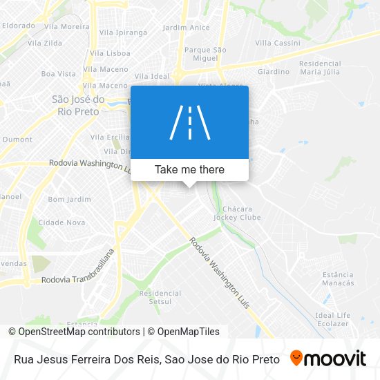 Rua Jesus Ferreira Dos Reis map