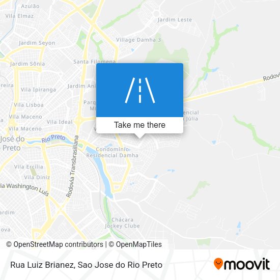 Rua Luiz Brianez map