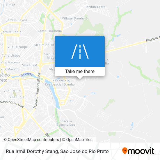 Rua Irmã Dorothy Stang map