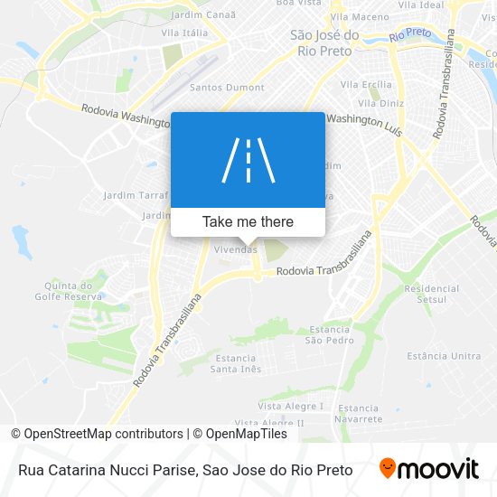 Rua Catarina Nucci Parise map