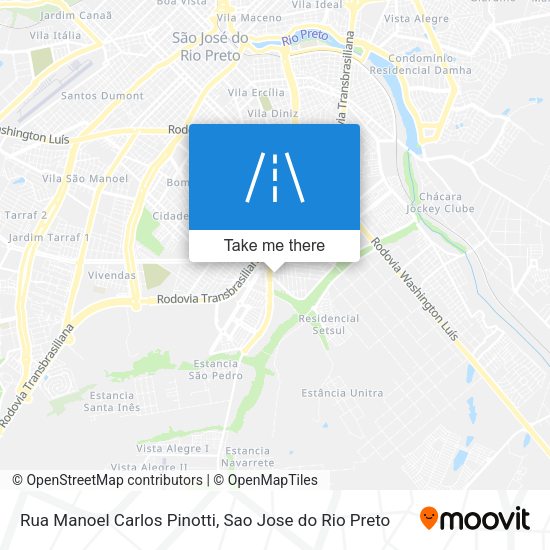 Rua Manoel Carlos Pinotti map