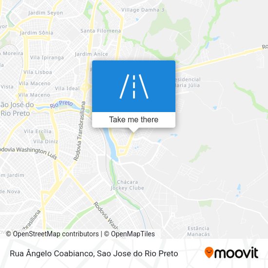 Rua Ângelo Coabianco map