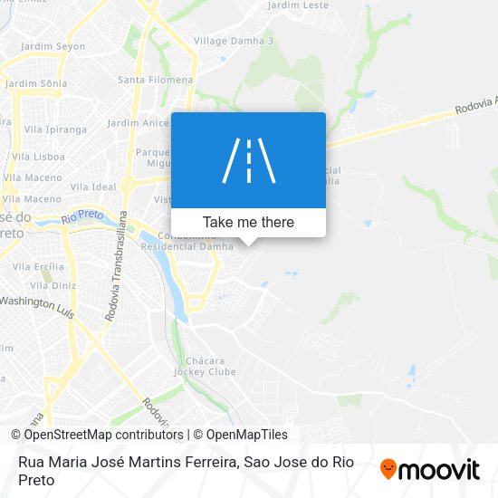 Rua Maria José Martins Ferreira map