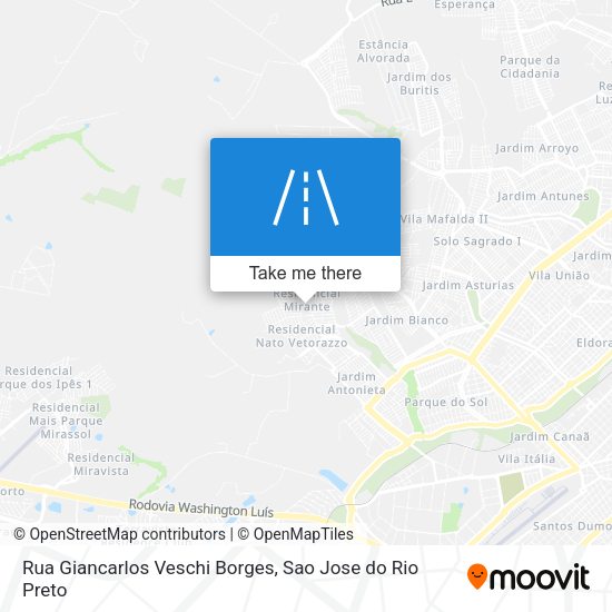 Rua Giancarlos Veschi Borges map