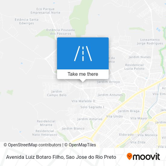 Avenida Luiz Botaro Filho map