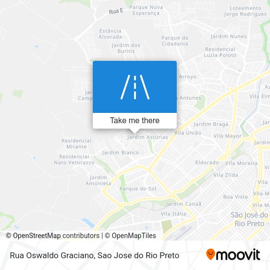 Rua Oswaldo Graciano map