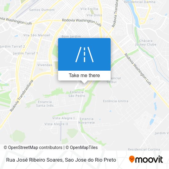 Rua José Ribeiro Soares map