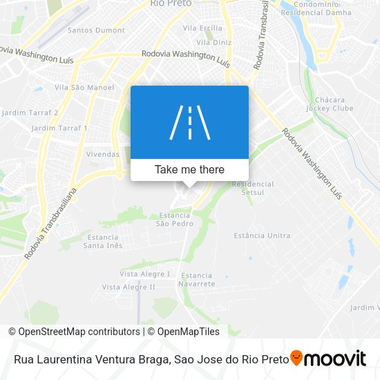 Rua Laurentina Ventura Braga map