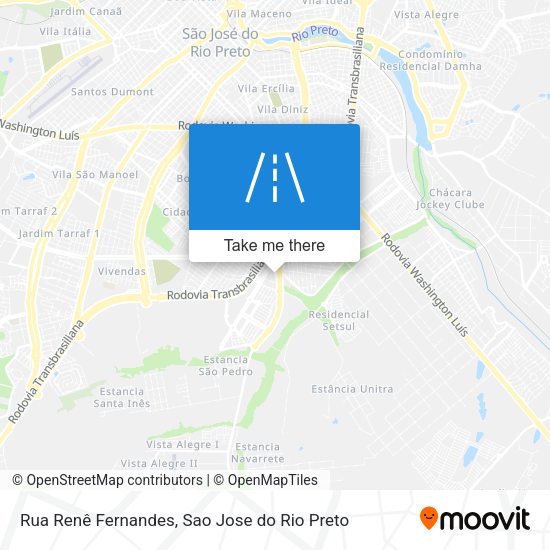 Rua Renê Fernandes map