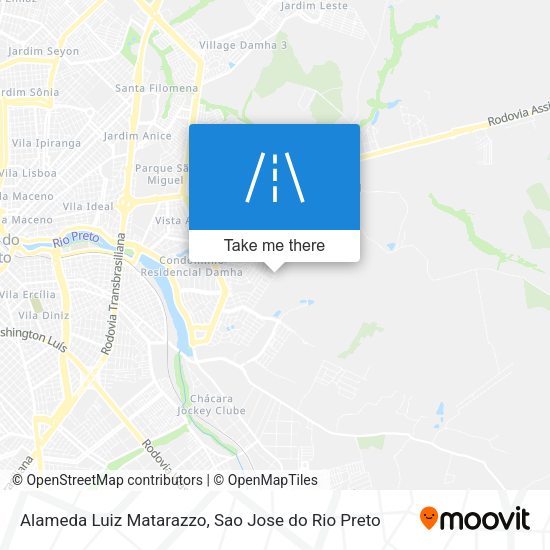 Alameda Luiz Matarazzo map