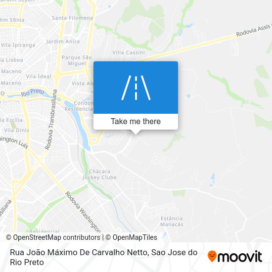Rua João Máximo De Carvalho Netto map