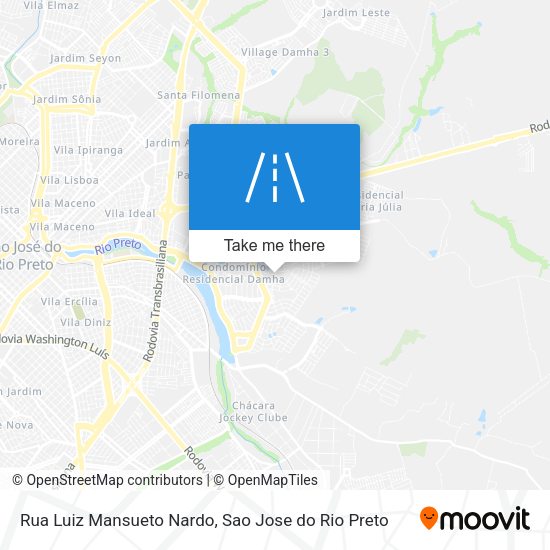 Rua Luiz Mansueto Nardo map