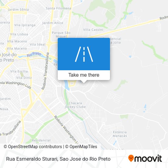 Rua Esmeraldo Sturari map