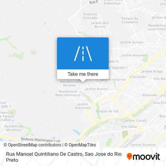 Rua Manoel Quintiliano De Castro map