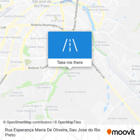 Rua Esperança Maria De Oliveira map