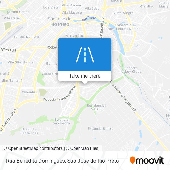 Rua Benedita Domingues map
