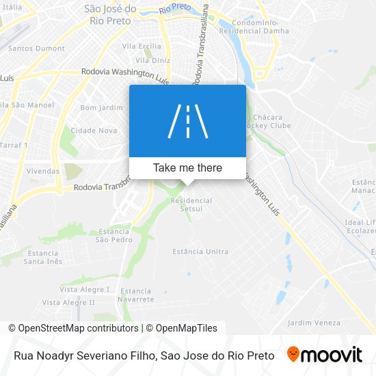 Rua Noadyr Severiano Filho map