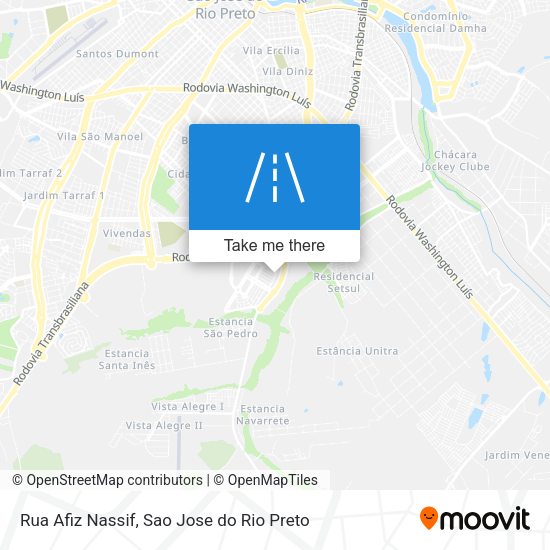 Rua Afiz Nassif map