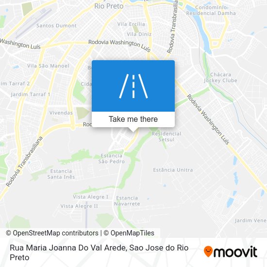 Rua Maria Joanna Do Val Arede map
