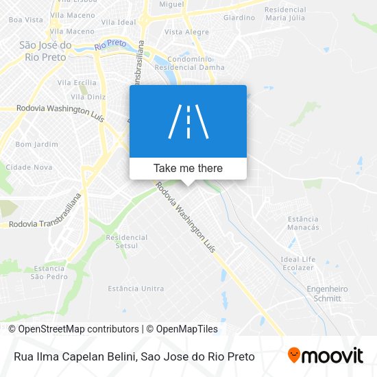 Rua Ilma Capelan Belini map