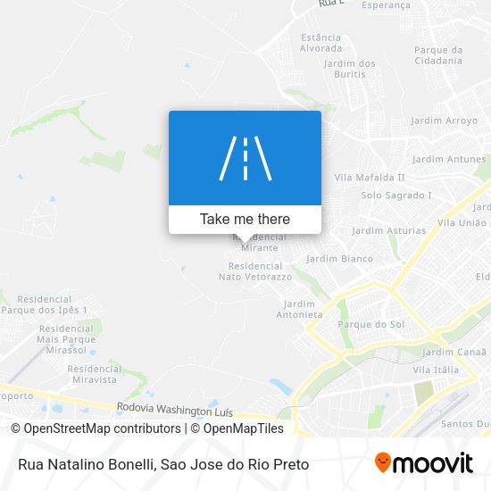 Rua Natalino Bonelli map