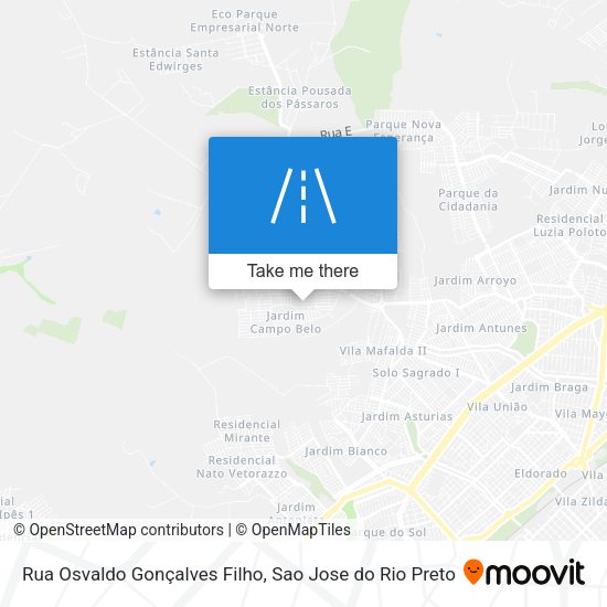 Rua Osvaldo Gonçalves Filho map