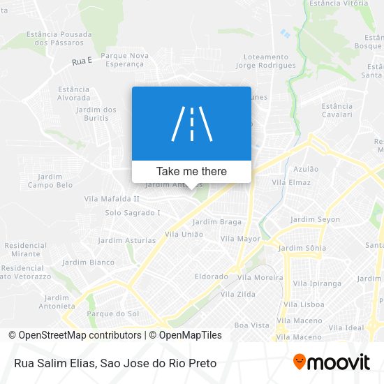 Rua Salim Elias map