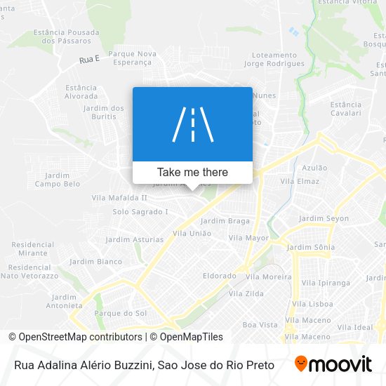 Rua Adalina Alério Buzzini map