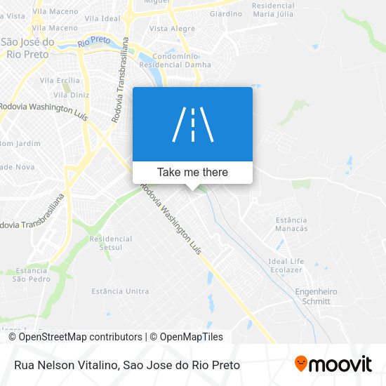 Rua Nelson Vitalino map