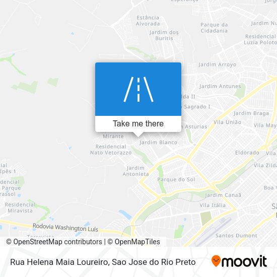 Rua Helena Maia Loureiro map