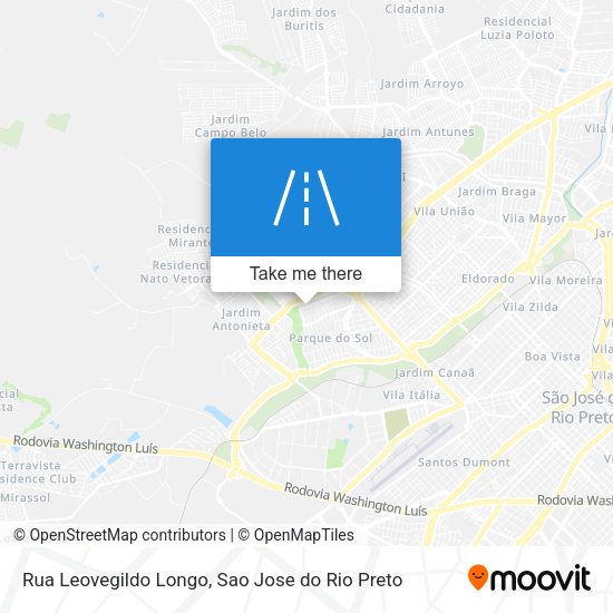 Rua Leovegildo Longo map