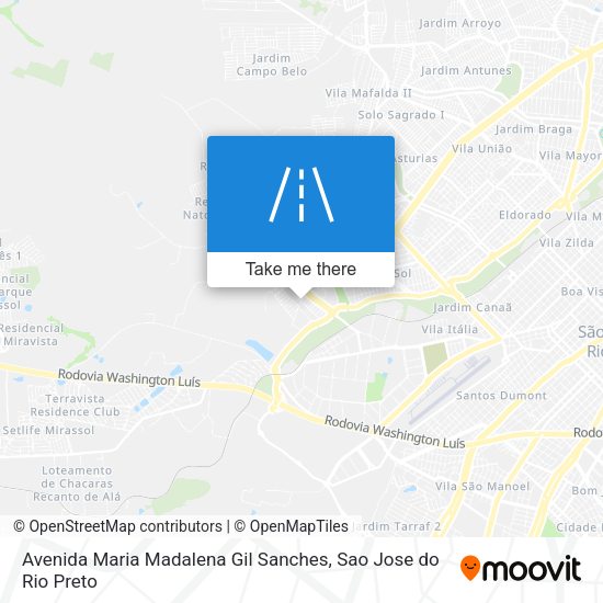 Avenida Maria Madalena Gil Sanches map