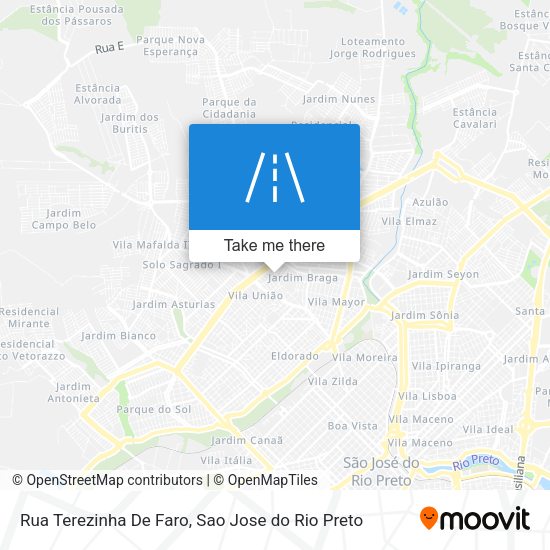 Rua Terezinha De Faro map