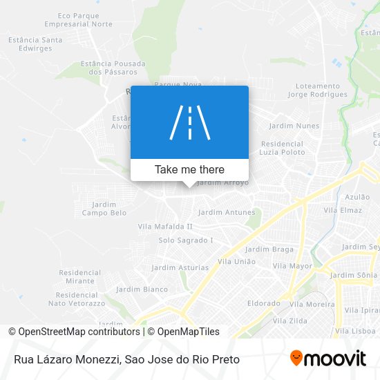 Rua Lázaro Monezzi map