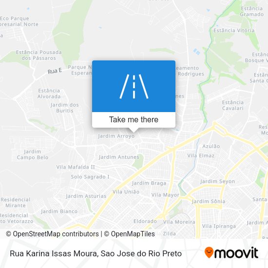 Rua Karina Issas Moura map