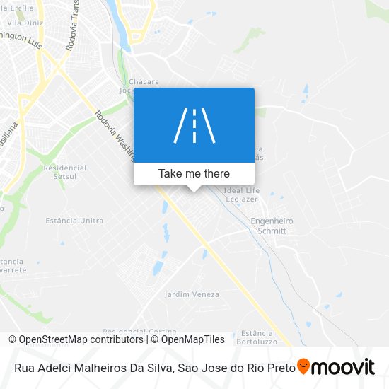 Rua Adelci Malheiros Da Silva map