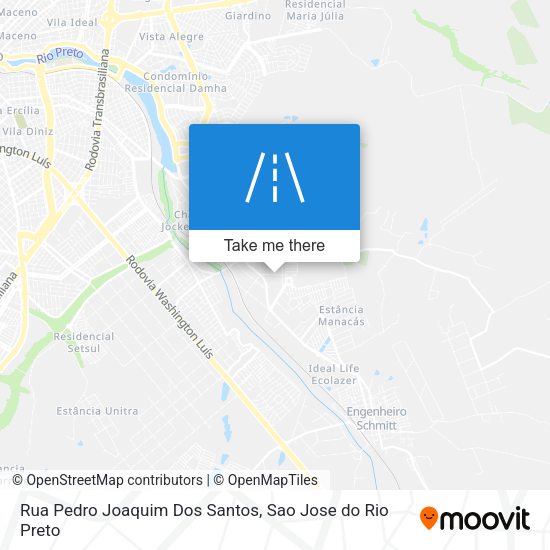 Rua Pedro Joaquim Dos Santos map