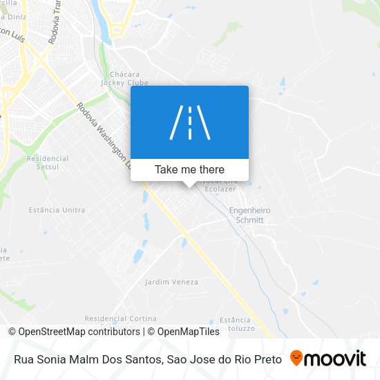 Rua Sonia Malm Dos Santos map